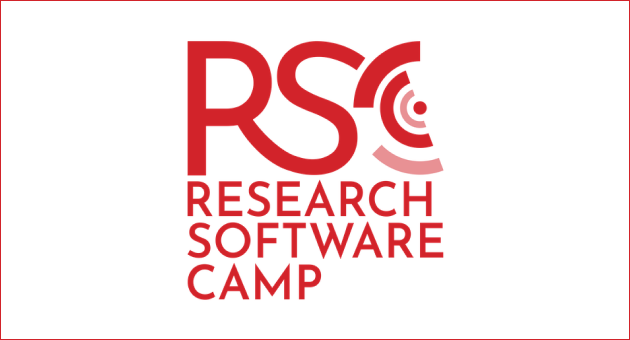 Research software camp logo