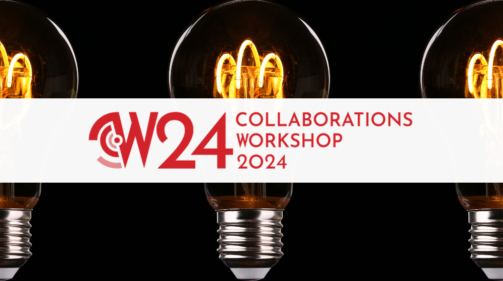 A series of three lightbulbs against a black background, the CW24 logo in the centre