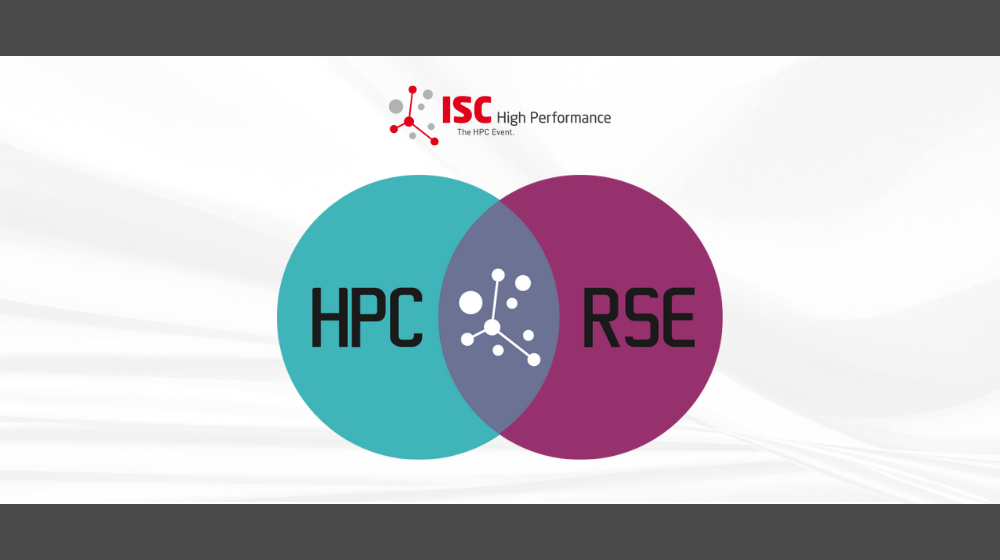 HPC RSE logo and ISC logo