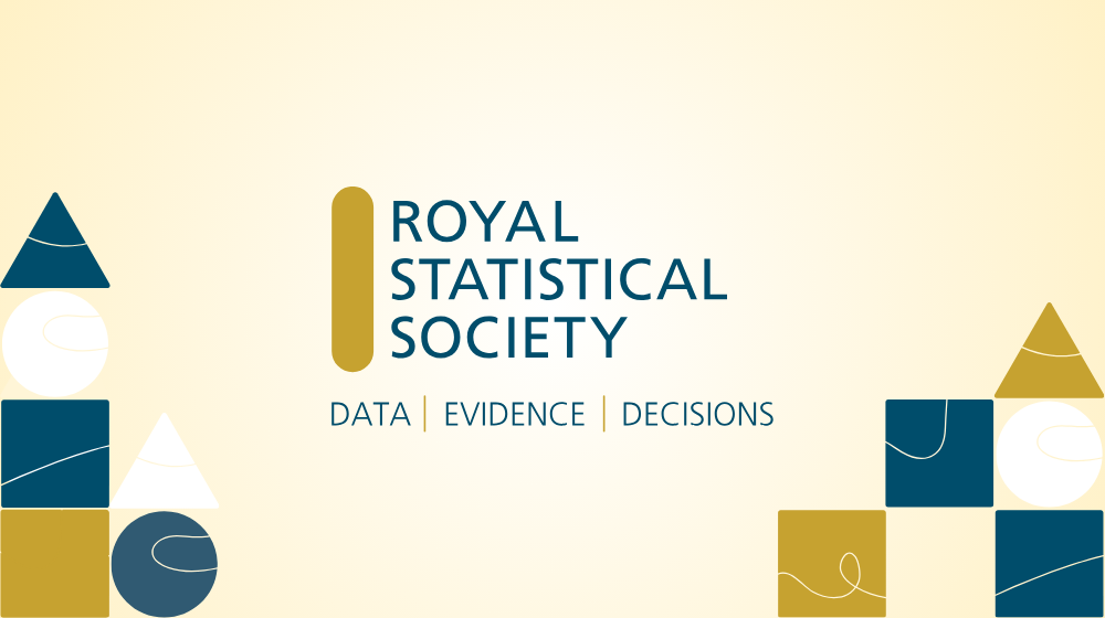 Royal Statistical Society logo, triangles, circles, and squares
