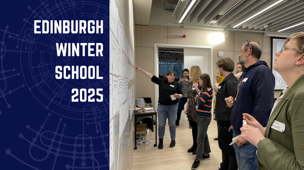 Edinburgh Winter School 2025, Participants proposing book chapters on the giant whiteboard