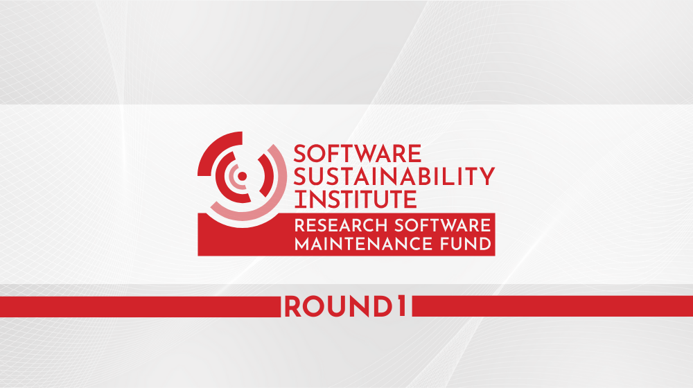 SSI logo with text: Research Software Maintenance Fund Round 1