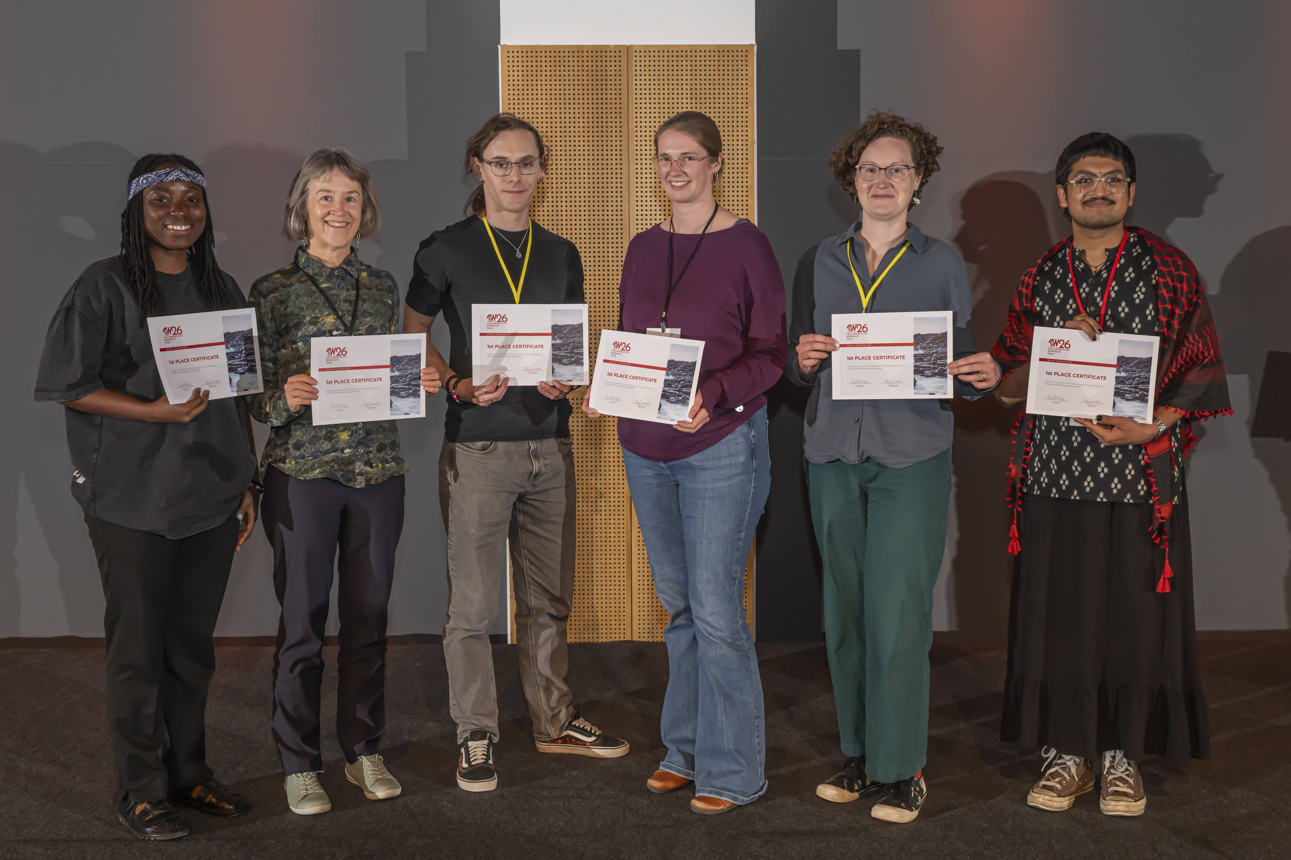 1st place CI winners