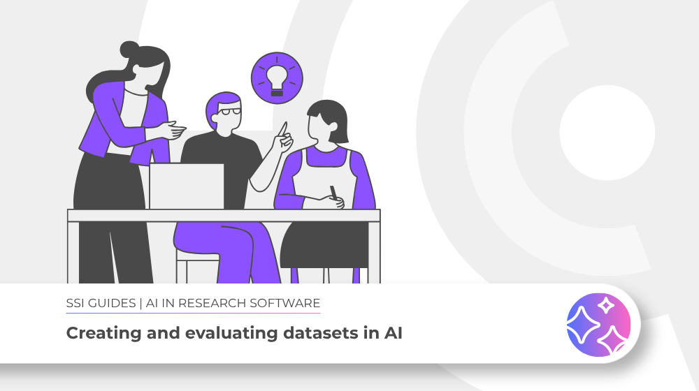 Creating and evaluating datasets in AI