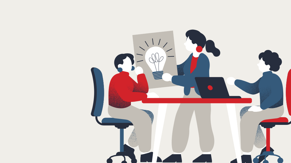 People learning together