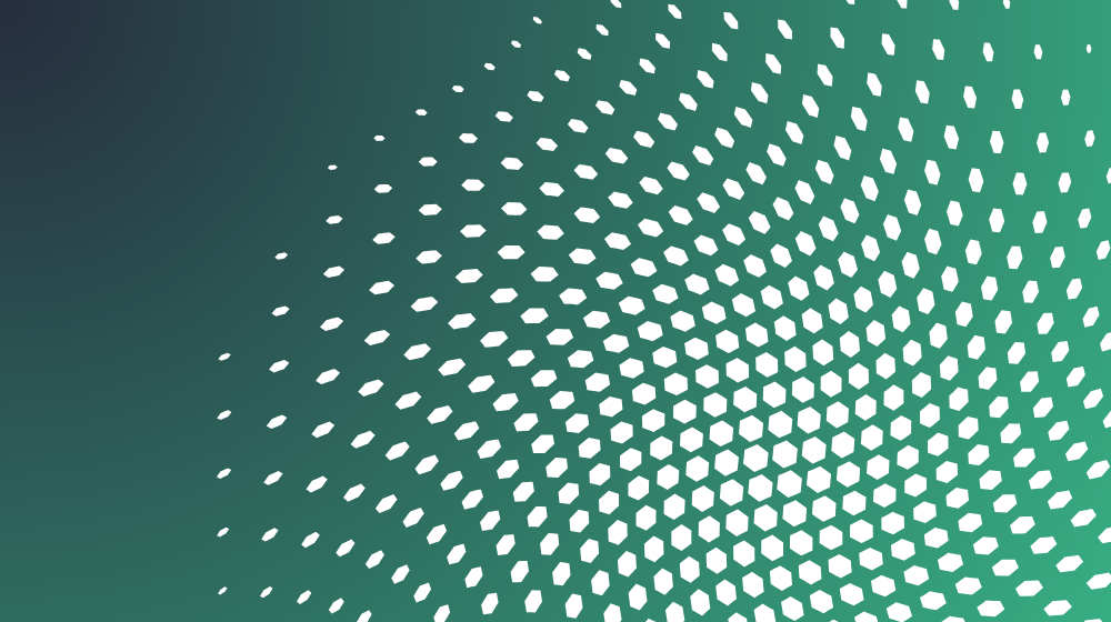 Abstract hexagon pattern