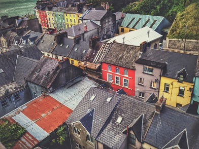 Cork rooftop view