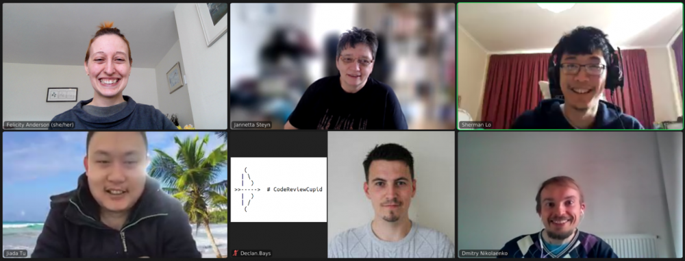 Code Review Cupid group photo