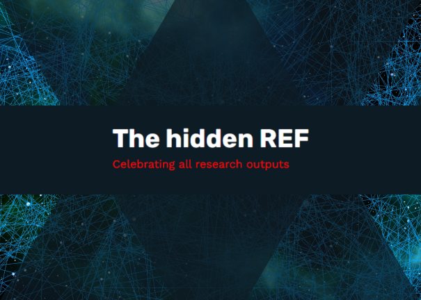 Hidden Ref logo on a dark background