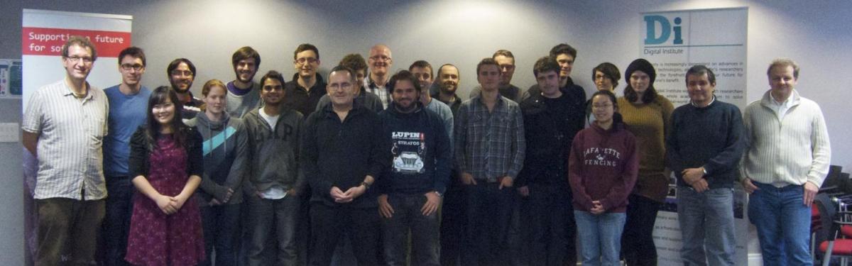 Attendees at Newcastle's October 2012 boot camp