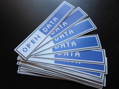 Open Data sticker