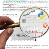 Matplotlib and SQLAlchemy under magnifying glass