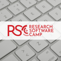 RSC logo on top of keyboard
