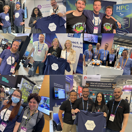 Collage of Diversity Day participants with WHPC t-shirts